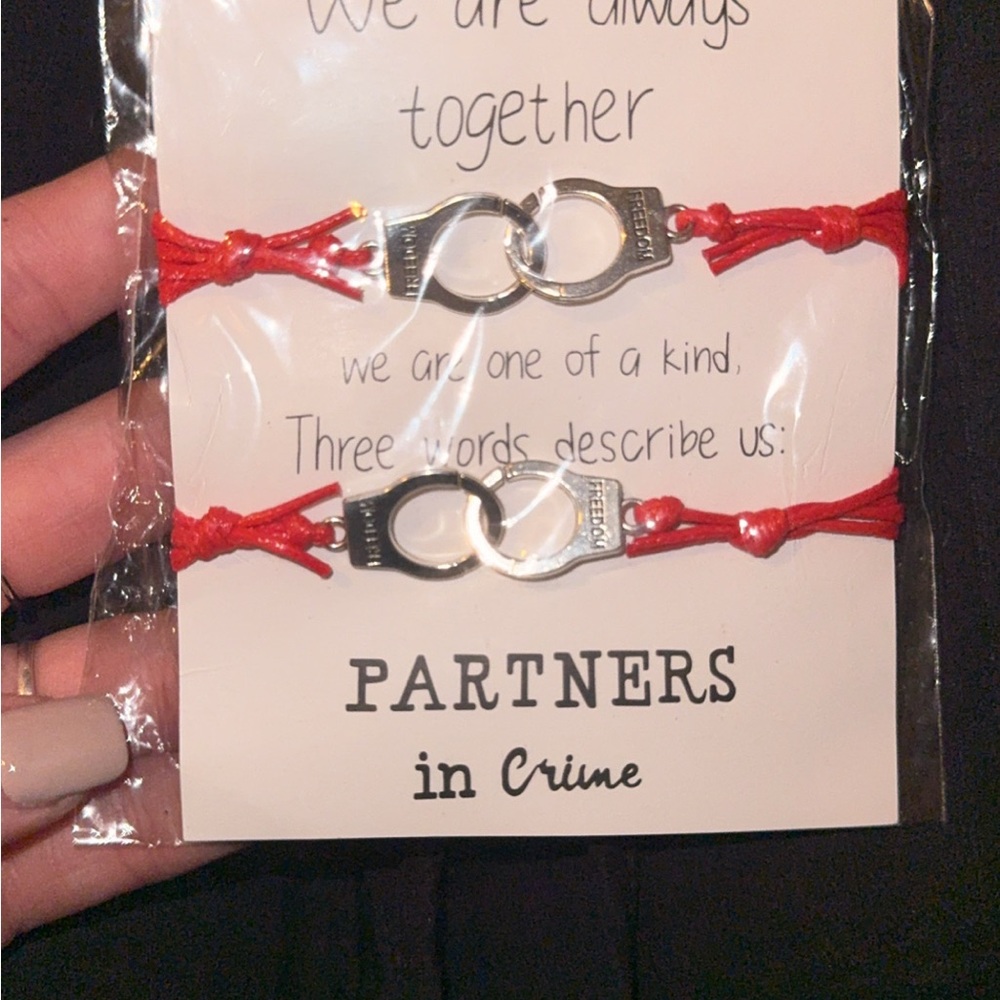 Partners in Crime Bracelets